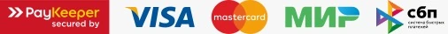 Принимаем оплату: PayKeeper, VISA, Mastercard, МИР, СБП